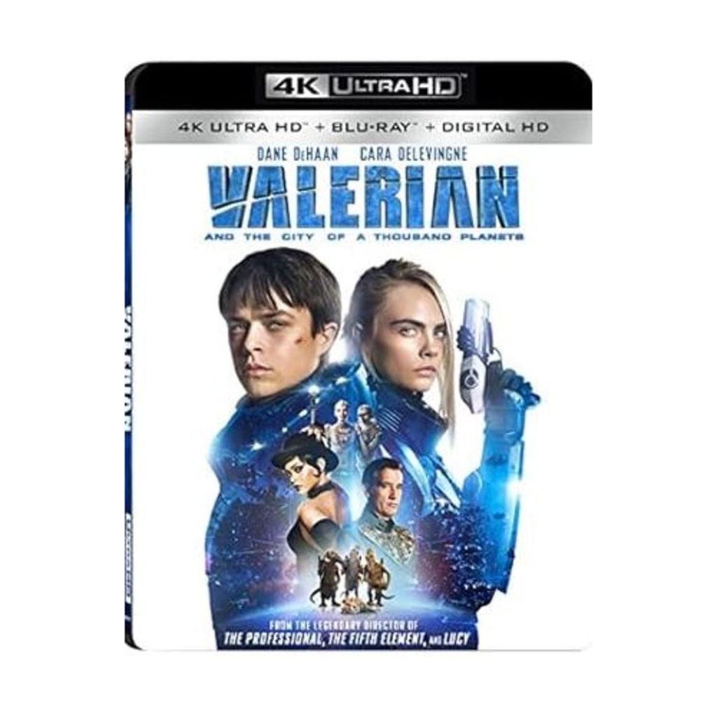 Valerian and the City of A Thousand Planets [4K Ultra HD + Blu-Ray]