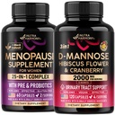 NUTRAHARMONY D-Mannose with Cranberry & Menopause Capsules