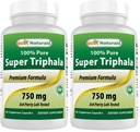 Best Naturals Triphala 750 mg 120 Vcaps (Pack of 2)