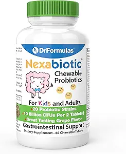 DrFormulas Chewable Probiotics for Kids & Adults 