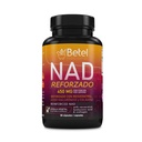 Betel Natural NAD Reforzado with Resveratrol, Hyaluronic Acid, Collagen, 450mg, 90 Vegetable Capsules