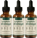 Lymphatic Drainage Drops 59ml– Wellness Drops,Lymphatic Drainage Detox Oil,Reduces Face & Body Swelling, Promotes Efficient Drainage of the,Cleanse Your Body,Vegan&Sugar-Free (3 PCS)