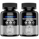 Synergy-T Testosterone Booster Supplement for Men, Total Male Performance, Liposomal Absorption System, 100% Transparency with Ashwagandha, DIM, Turkesterone, Zinc & Tongkat Ali, 120 Count