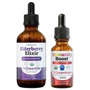 Immunity Boost & Elderberry Elixir — Immune Support Supplements for Kids for Cold & Flu Season — Echinacea, Elderberry, Astralagus, Vitamin C