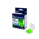Flents Protechs Quiet Contour Foam Ear Plugs, NRR 33, 10 Pair, Green | Reusable Foam Ear Plugs for Sleeping, Snoring, Loud Noise, Traveling, Concerts, Construction, Studying, Work & Shooting