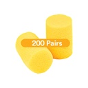 3M Ear Plugs, E-A-R Classic 312-1201, Uncorded, Disposable, Foam, NRR 29 | 200 Pairs/Box, 1 Pair/Poly Bag, Regular Size, Foam, Compliant with ANSI/ASA S12.71-2018