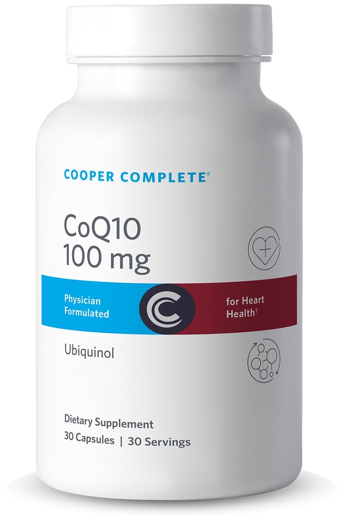 Cooper Complete - CoQ10 100 mg - Συμπλήρωμα CoEnzyme10 Ubiquinol - 30 Καψάκια Συσκευασία του 1