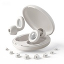 Reusable Sleep Noise-Canceling Earplugs, High-Fidelity Hearing Protection Earplugs, Ideal for Concerts, Travel, Library, Sleep, and Deep Focus Work | 20-35dB Noise Reduction(White)