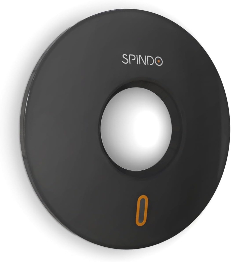 Fullicon Weekly Pill Dispenser Organizer Lid ΜΟΝΟ για Spindo Medicine Dispenser, Dispense Vitamin/Tablet/Supplement για Ηλικιωμένους/Αμνησία/Dementia (Μαύρο Στερεό)