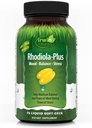 Irwin Naturals Rhodiola-Plus - 75 Liquid Soft-Gels - Helps Maintain Balance & Peace of Mind - with L-Theanine, Vitamin D3 & Magnesium - 25 Servings