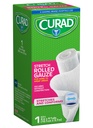 CURAD Cotton Stretch Gauze Bandage Roll, 4-Inch x 4.1-Yard Roll, Box of 1