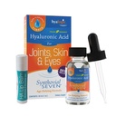 Hyalogic Synthovial Seven HA Supplement & Lip Balm Bundle, 1oz | Joint & Skin Support Plus Daily Lip Care Vegan-Friendly Formula, High Molecular Weight