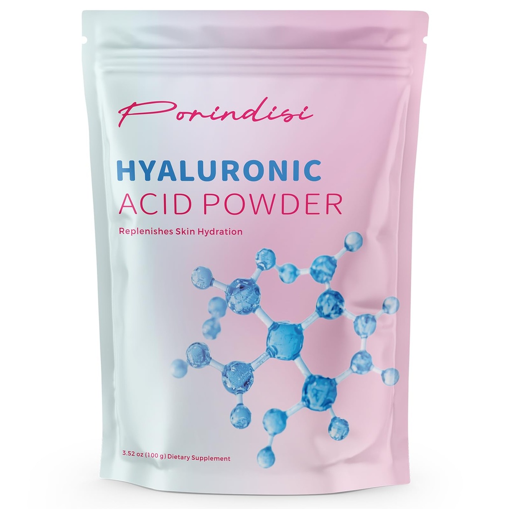 Pure Hyaluronic Acid Powder for Skin & Face | Cosmetic Grade Sodium Hyaluronate