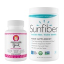 Regular Girl Tomorrow's Nutrition, Women’s Multivitamin (30 Servings) and Sunfiber 210 G Prebiotic Fiber (30 Servings) Bundle, Energy and Low FODMAP Digestive Support