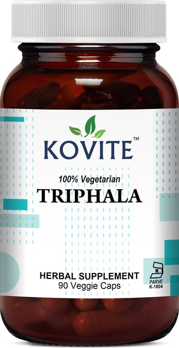Organic Triphala 500 mg - 90 Vegetable Capsules