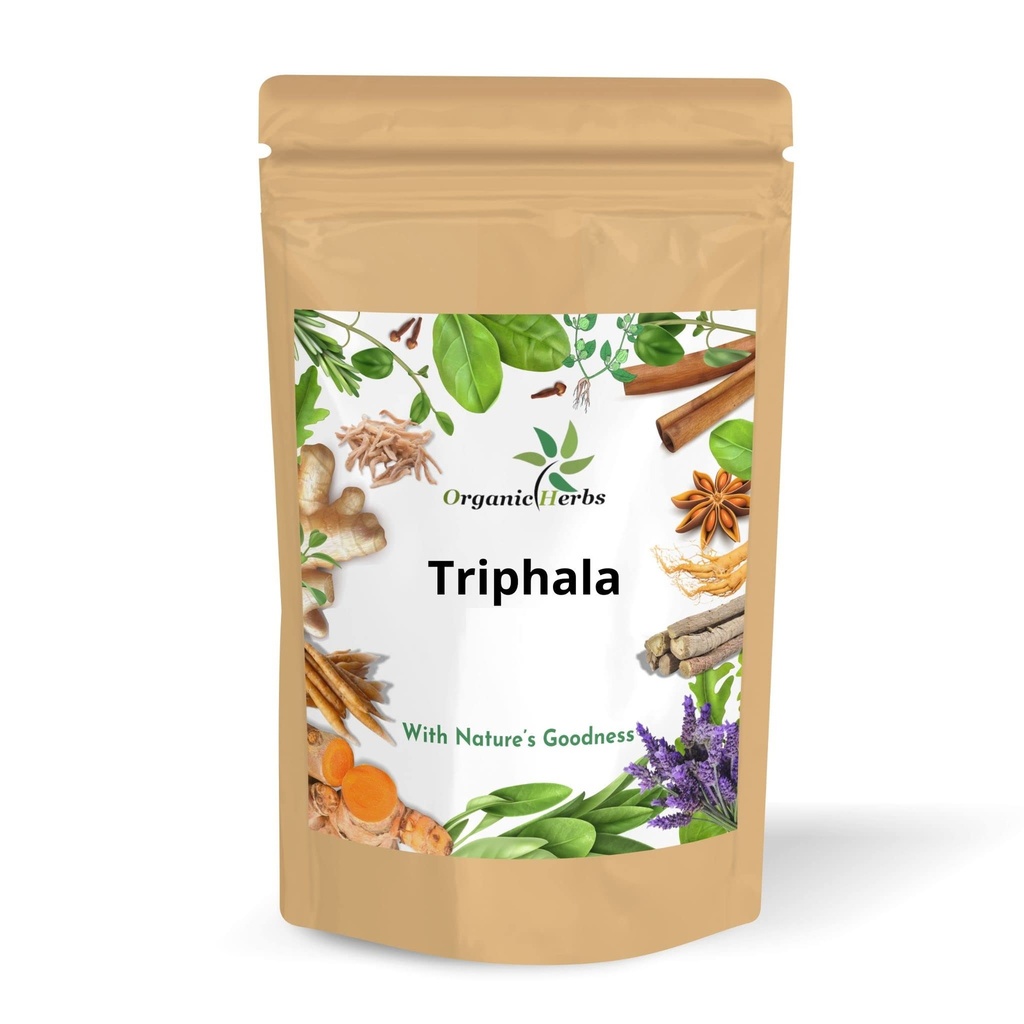 Pure Herbal and Ayurvedic Immune Support Triphala Help with Improves Eye Health (Triphala PWD 200g/7.0 Oz)