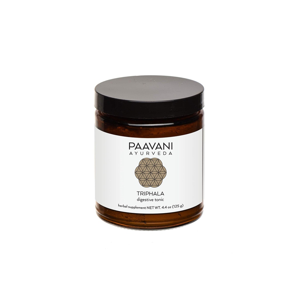 Ayurveda - Triphala Digestive Tonic - Organic Ingredients - Detoxification - Elimination - Rejuvenation - Ayurveda Herb, 9 oz Jar