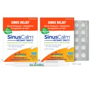 Boiron SinusCalm Tabs - 100 Count (Pack of 2) for Sinus Pressure and Pain Relief, Runny Nose, Congestion, Headache - Sinus Calm Meltaway Tablets Bundle Pen