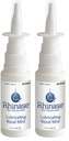 Rhinase Allergy Relief Saline Nasal Spray – Steroid Free, Dual Wetting Agent & Salt Formulation, 300 Sprays for Dry Nose, Allergy, nosebleeds from Nasal Dryness (Pack of 2)