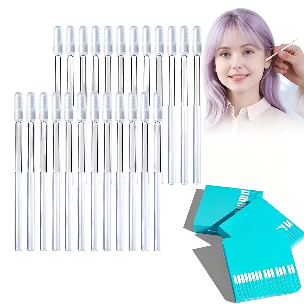 48pcs Earwax Removal Adhesive Swabs, 2026 New Reusable Sticky Earwax Removal Swabs, Ear Wax Removal Tools with Dust Cover Packaging, Safe Ear Cleaning Sticks for Adults