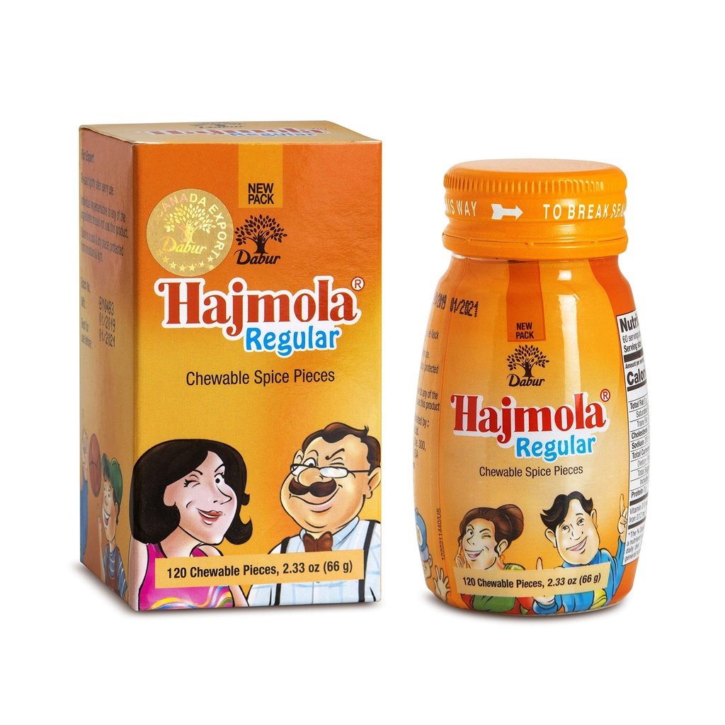Hajmola Regular tabs - Chewable Spice Pieces (Pack of 3)