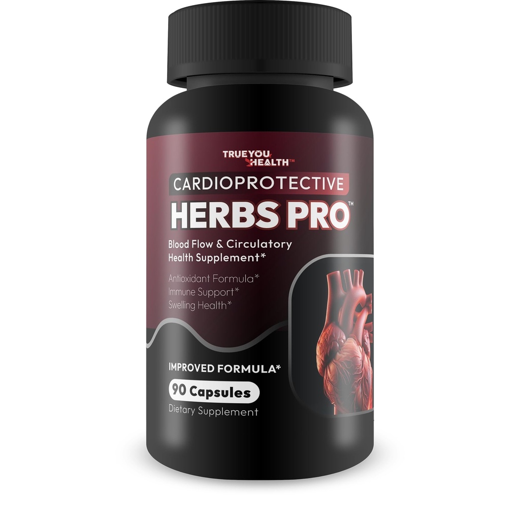 Cardio Protective Herbs Pro - Our Best Blood Flow & Circulatory Health Supplement - Blood Circulation Supplements for Cardiovascular Health Advanced Blood Flow Herbal Circulation Supplements for Men