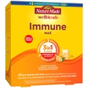 Nature Made Wellbleds ImmuneMAX Fizzy Drink Mix, Βιταμίνη C 1500mg, Ψευδάργυρος 15 mg, Βιταμίνη D3 1000 IU (25 mcg), συν Β Βιταμίνες και Ηλεκτρολυτές Hydration Blend, 30 Stick Packs