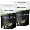 Terrasoul Superfoods οργανική πρωτεΐνη κάνναβης σκόνη (50% πρωτεΐνη), 2 Λίρες