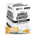 Βέλτιστη διατροφή Amino Energy Plus Πακέτα ενυδάτωσης, On-The-Go Caffien Stick Packs, Surfside Citrus, 25 Count