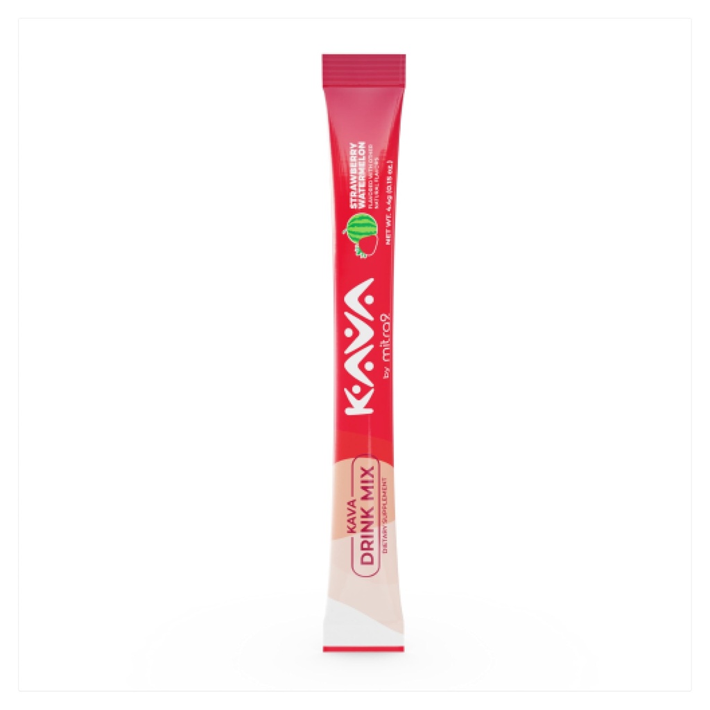 Mitra9 Kava Powder RelaxPak - Φράουλα Watermelon Kava Extract Powder Packets 