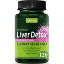 Silymarin Milk Thittle Liver Detox Κάψουλες για το λιπαρό συκώτι, Alcachofa y Cardo Mariano con Silimarina para el Higado Graso, Liver Cleanse Detox & Repair Formula w/Artichoke Extract. 120 κόμης