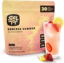 SALTT Electrolytes Powder Flavored Drink Mix - Endless Summer - 30 Hydration Packets - Magnesium, Potassium, Sodium, Trace Minerals - Zero Sugar & Gluten Free - Travel Essentials