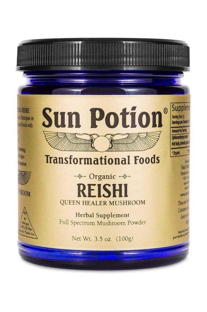Sun Potion Reishi Mushroom Powder (Οργανικό) - (100g)