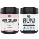 Left Coast Performance Pure Broth των οστών και πολλαπλή σκόνη κολλαγόνου για την υποστήριξη κοινών, μαλλιών, δέρματος και νυχιών