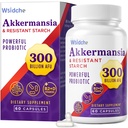 300 Billion AFU Akkermansia Probiotic | supplement for Women & Men, Akkermansia Muciniphila for Akkermansia, Digestive, Gut, Immune, Enhances Gut Digestive Lining function, Akka Superbiotics - 60 Caps
