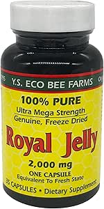 YS BEE Farms Pure Royal Jelly Κάψουλες, 35 CT