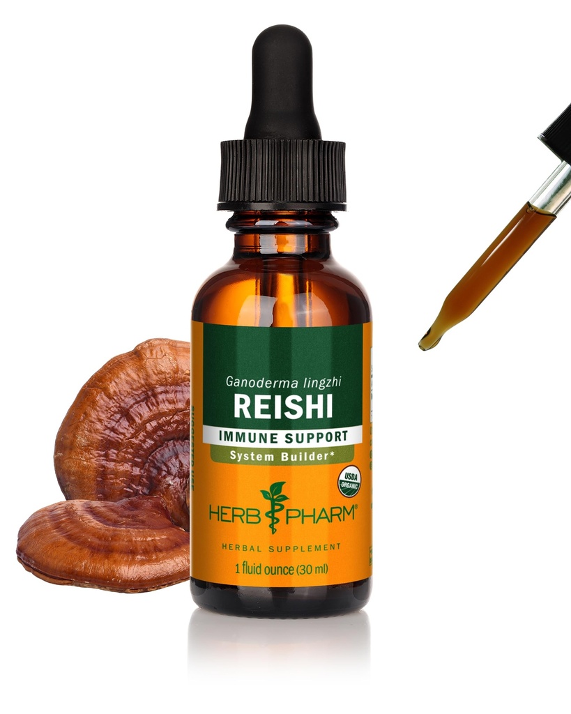 Herb Pharm Reishi Mushroom Extract Immune System Builder - 1 Ουγγιά