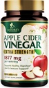 Apple Cider Vinegar Capsules 1877mg per Serving - Extra Strength Detox & Cleanse with Vitamin D & Zinc - Premium ACV, Joint Natural Digestion & Immune Support - Vegetarian Supplement - 120 Capsules