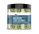 Earthborn Elements White Mulberry Leaf Extract 200 Capsules, Pure & Undiluted, No Additives