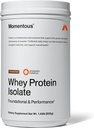 Momentous Essential Grass-Fed Whey Protein Powder - 20 g Whey Isolate Protein - NSF Certified for Sport - Gluten-Free - 24 Servings for Essential Everyday Use - Chocolate - Package May Vary
