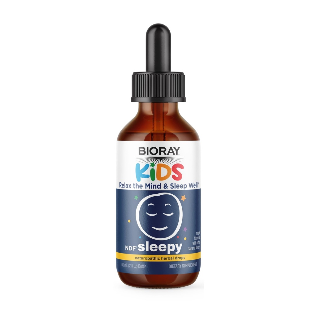 BIORAY Kids NDF, Maple - 2 fl oz - Μέσα από τη νύχτα - μη-GMO, Vegan, χωρίς γλουτένη - 1-2 μηνών προμήθεια