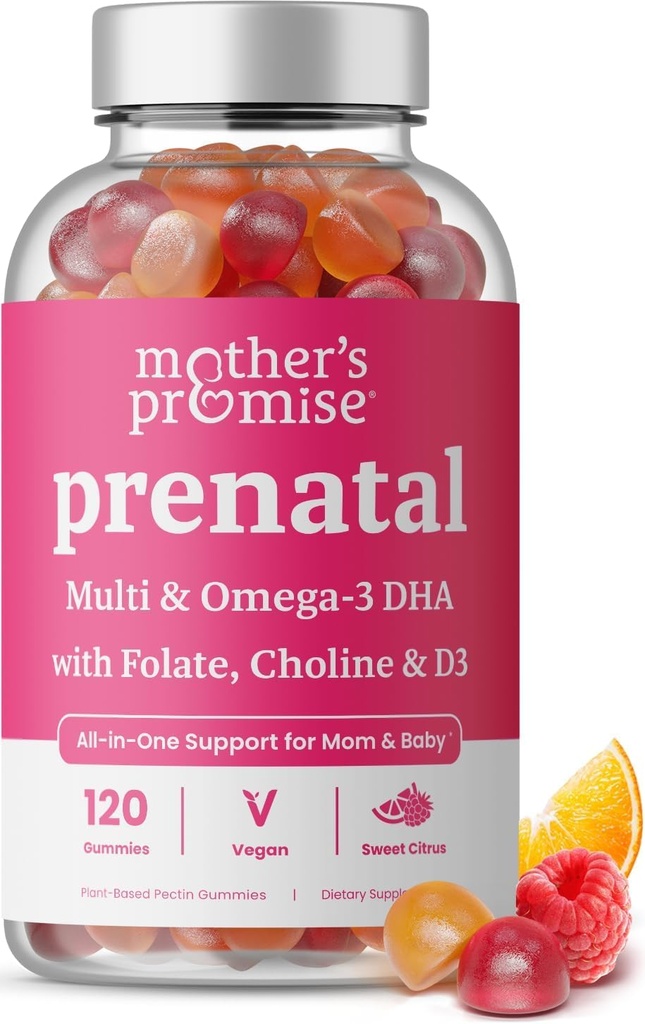 Προγεννητική Βιταμίνη Gummies με DHA 