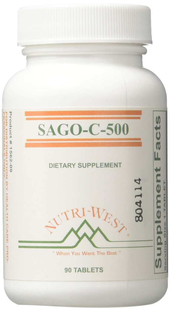 Nutri-West - Σαγό-C-500 90 Tabletισκία