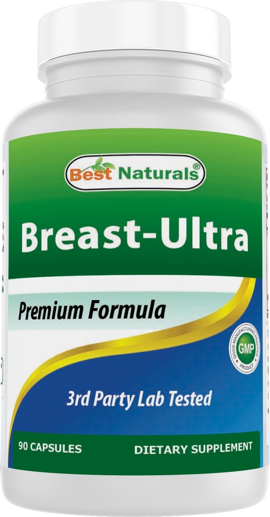 Best Naturals Χάπια διεύρυνσης στήθους-Ultra 90 κάψουλες (90 Count (Pack of 1))