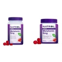 Νατρόλη Μελατονίνη 5mg Gummies 140ct & 90ct Φράουλα Υποστήριξη ύπνου