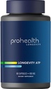 ProHealth Longevity ATP - 400 mg X 90 Υπηρεσίες, PeakATP Πατενταρισμένο με δίπλωμα ευρεσιτεχνίας ΑΤΡ για τη διατήρηση της κυτταρικής ενέργειας, της μυϊκής δύναμης και της γνωστικής λειτουργίας, υποστηρίζει την καρδιακή υγεία και τη μεταβολική απόδοση