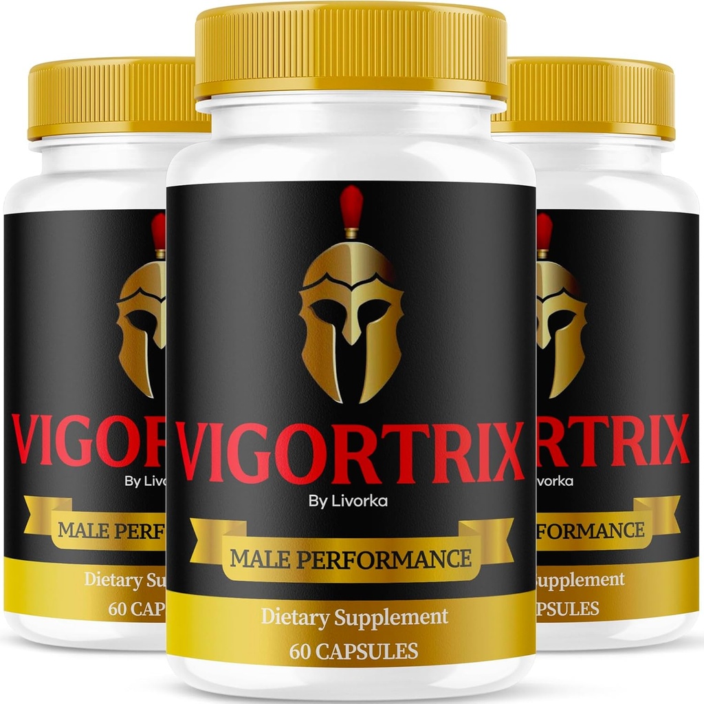 (3 Pack) Vigortrix - χάπια Vigortrix Advanced Formula Reviews, 180 κάψουλες για 3 μήνες