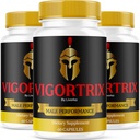 (3 Pack) Vigortrix - χάπια Vigortrix Advanced Formula Reviews, 180 κάψουλες για 3 μήνες