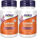 NOW Foods Lutein 10 mg Softgels, 120 (Pack of 2)