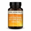 Dr. Mercola Liposomal Vitamin D3 - Supports Heart, Bone & Immune Health - 10,000 IU Per Serving - Non-GMO, Soy Free & Gluten Free - 90 Capsules (90 Servings)